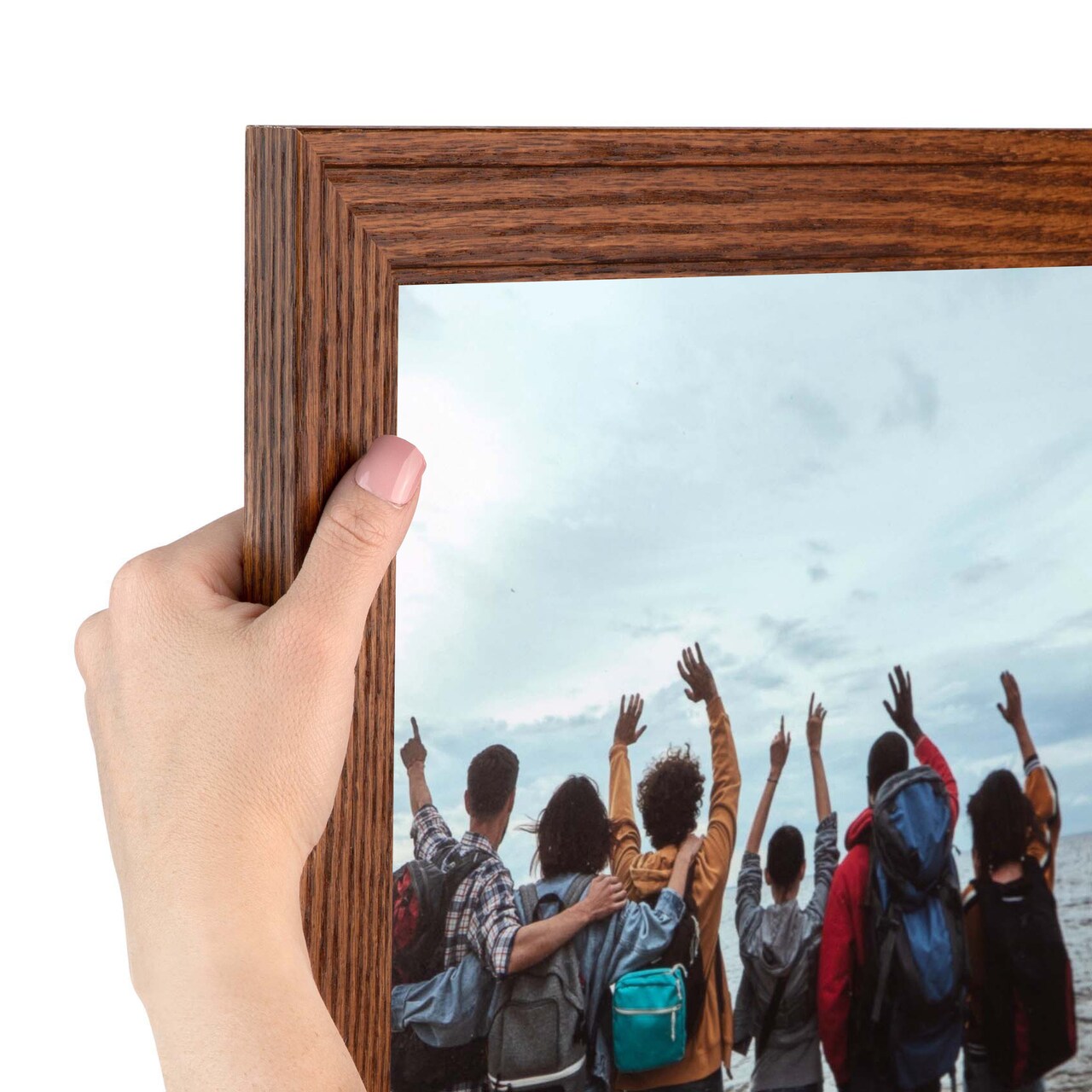 ArtToFrames 11x17 Inch Picture Frame, This 1.50 Inch Custom Wood Poster Frame is Available in Multiple Colors, Great for Your Art or Photos - Comes with Regular Glass and Corrugated Backing (A15HI)